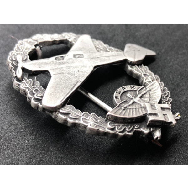 NSFK Powered Aircraft Pilots Badge (2nd Type)