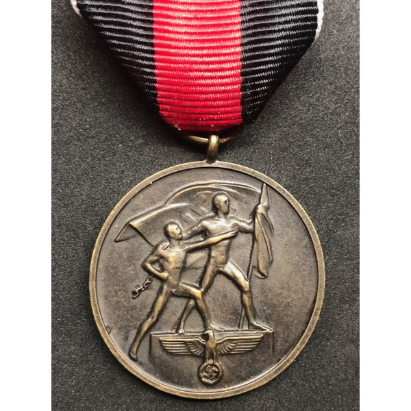 Medaglia della Sudetenland 1 Ottobre 1938