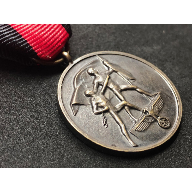 Medaglia della Sudetenland 1 Ottobre 1938
