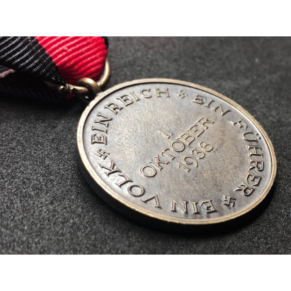 Medaglia della Sudetenland 1 Ottobre 1938