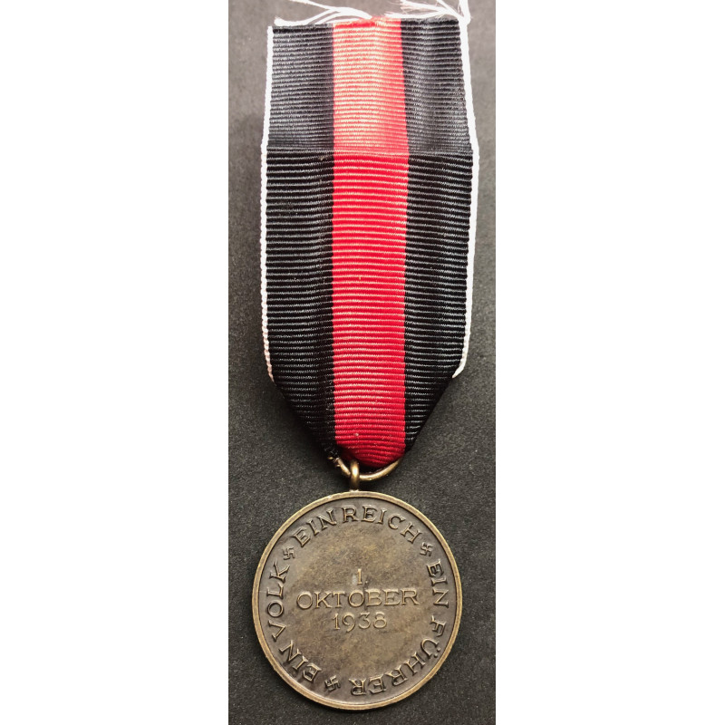 Sudetenland Medal 1 Octobre 1938