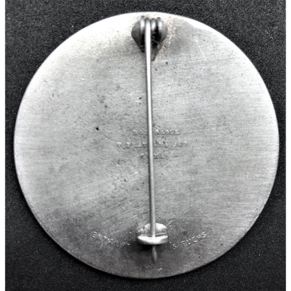 Badge Commemorativo Della Visita In Italia Di Hitler