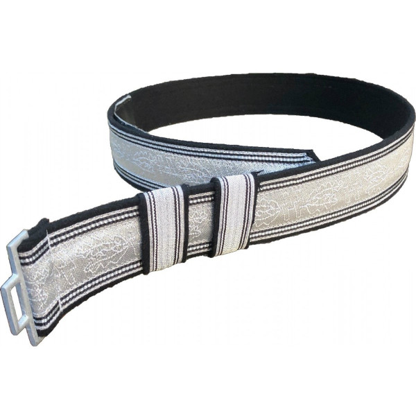Cinturone in Broccato Nero delle SS