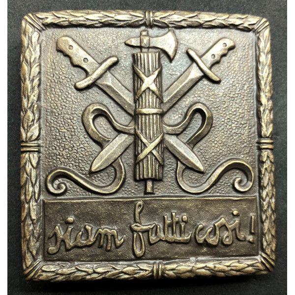 Gürtelschnalle - Schwarze Brigade "Ettore Muti"