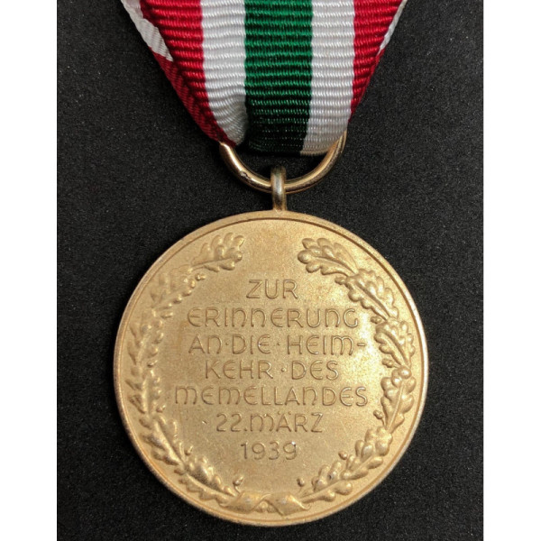 Medaglia di Memel - In Ricordo del 22 Marzo 1939